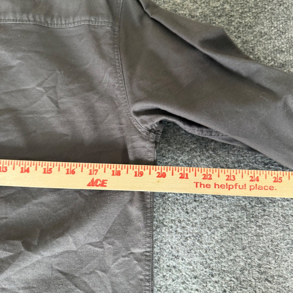 AllSaints Huntingdon Long Sleeve Shirt Mens XS Gray Cotton Button Up Casual - Picture 6 of 8